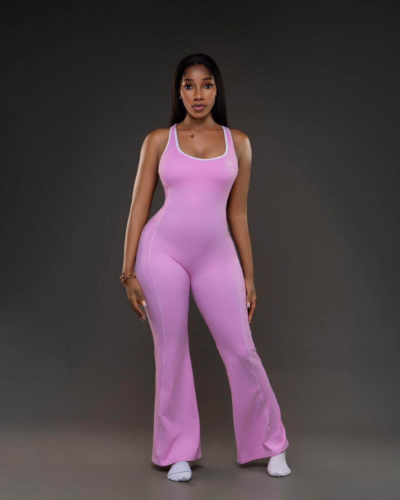 Backless Flare Jumpsuit