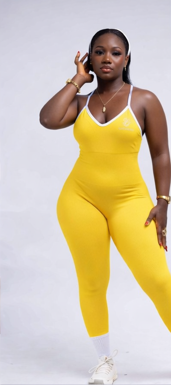 Deep V Spaghetti Strap Jumpsuit
