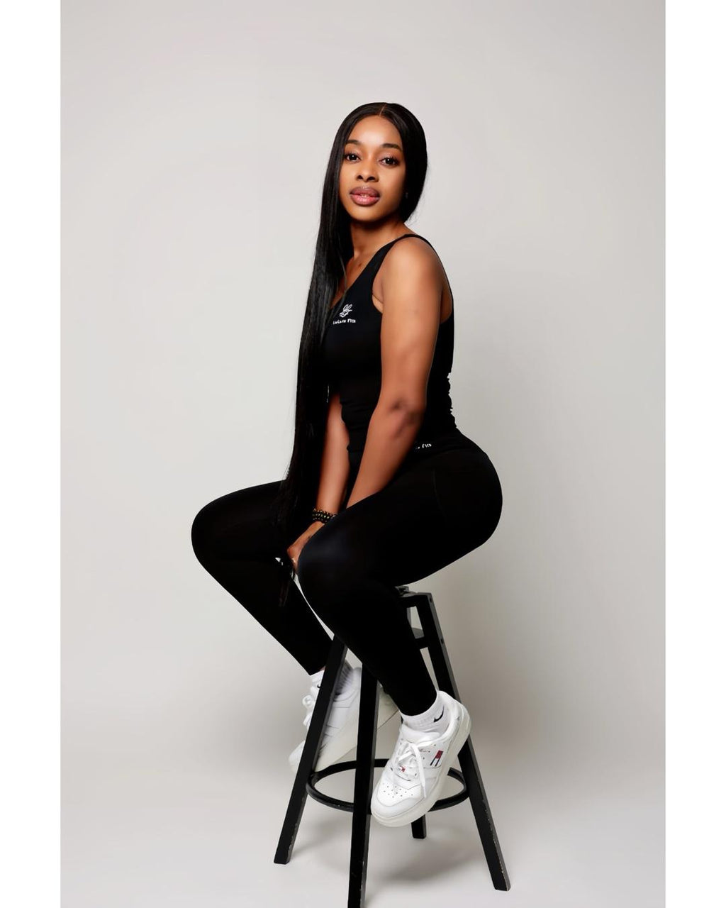 3-Piece Set (Leggings, one arm Crop Top, Jacket)